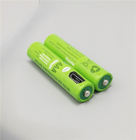 1.2V 400mAh AAA7號(hào)USB充電鎳氫電池